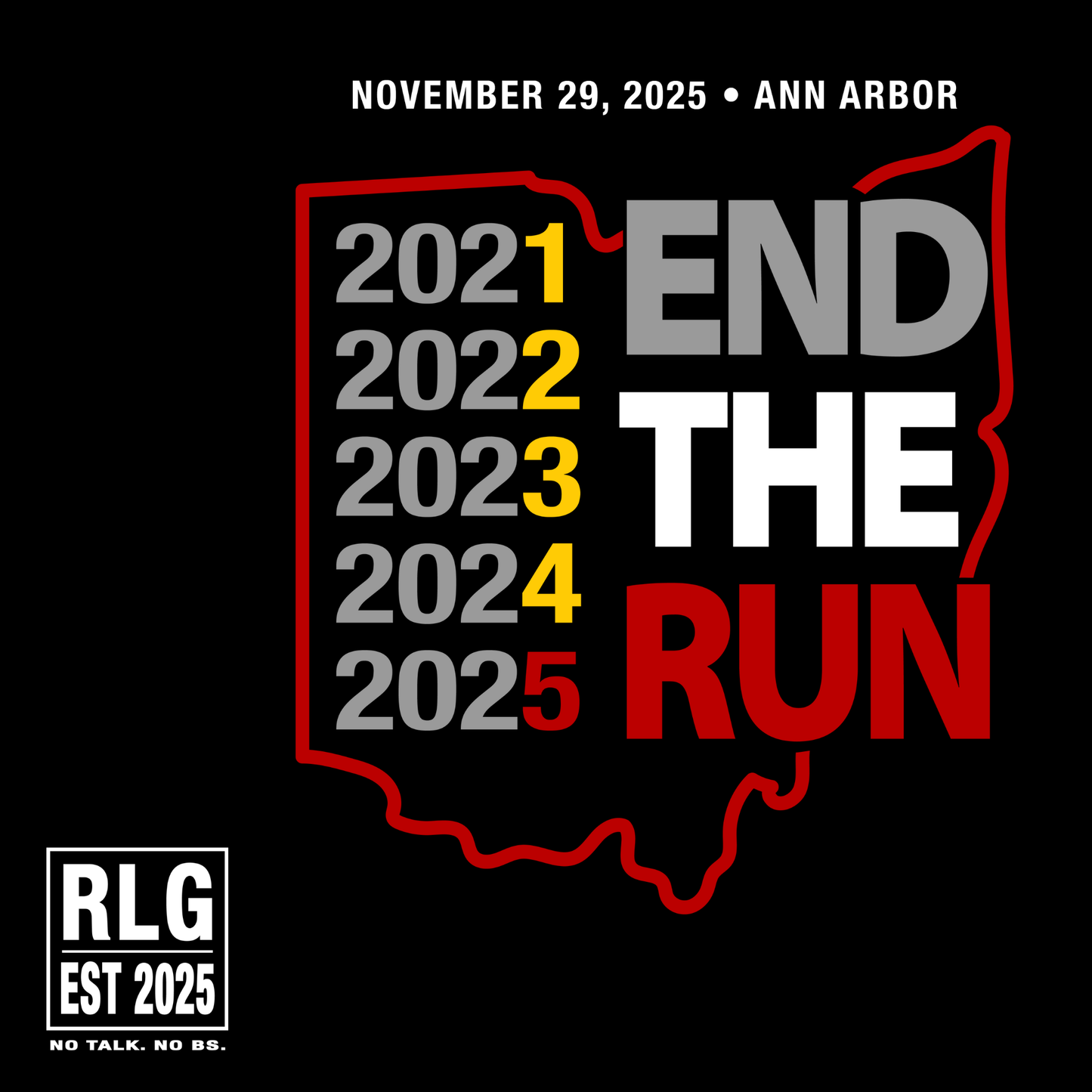 Limited “END THE RUN”
