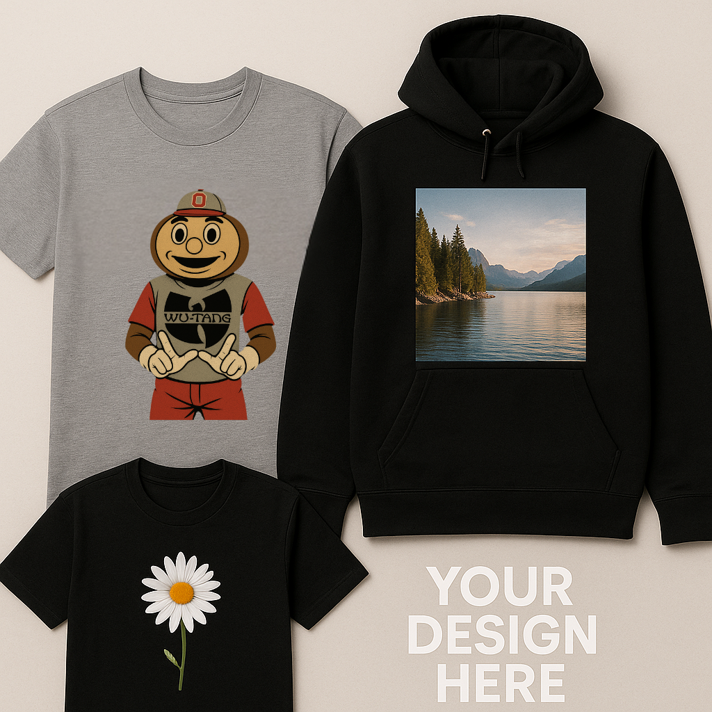 Custom DTF Prints - Your Design, Printed Right