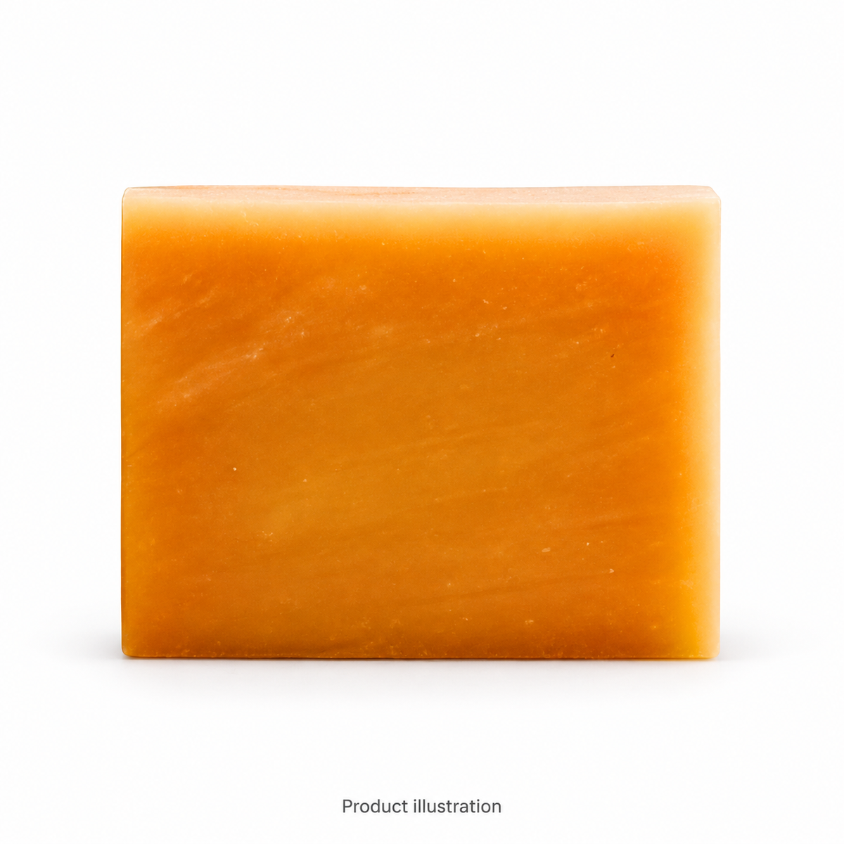 Morning Shift soap bar: product illustration with a clean studio background. Not a genuine product photograph.