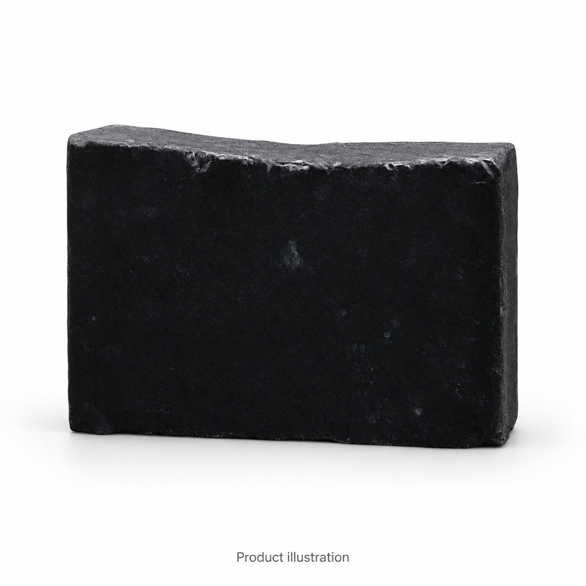 Trail Smoke soap bar: product illustration with a clean studio background. Not a genuine product photograph.